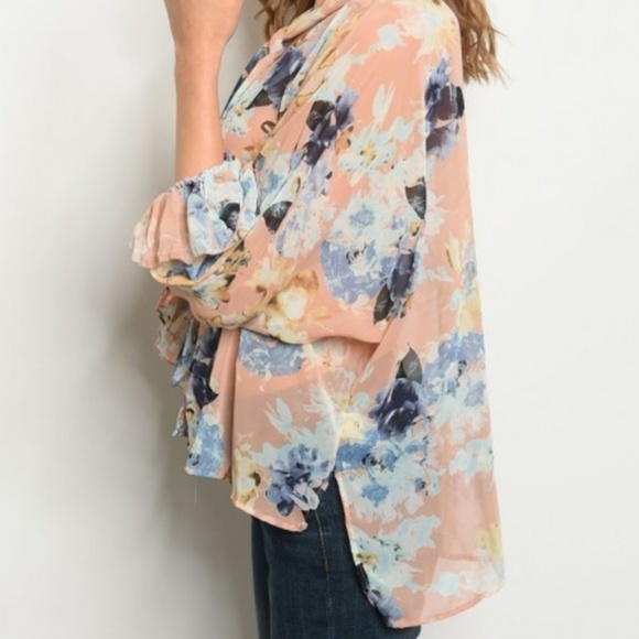 Love In | Floral Sheer Blouse {Just In!} Boho Chic - Picture 5 of 8